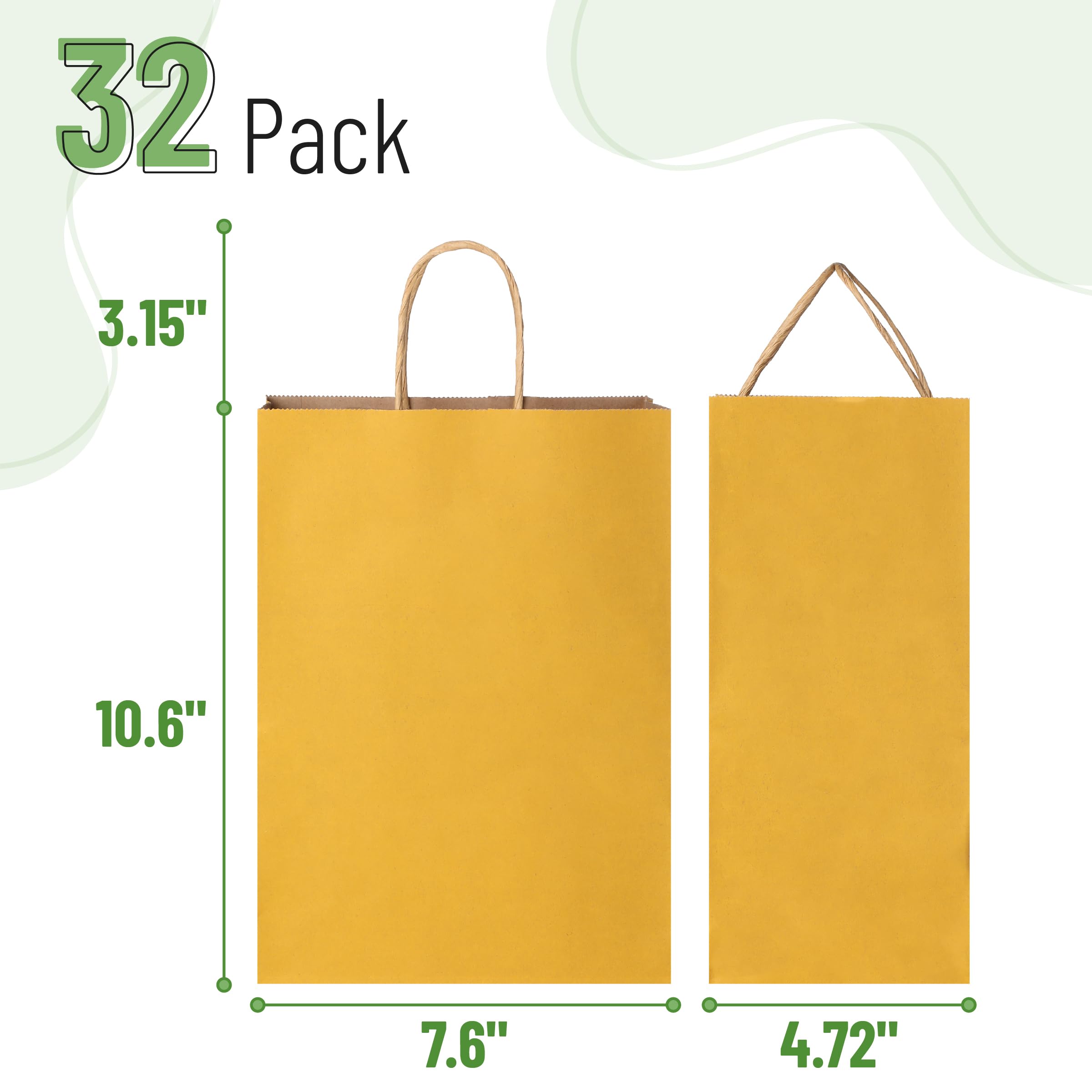 Amazon.com: Mr. Pen- Paper Gift Bags with Handles, 32 Pack, 7.6